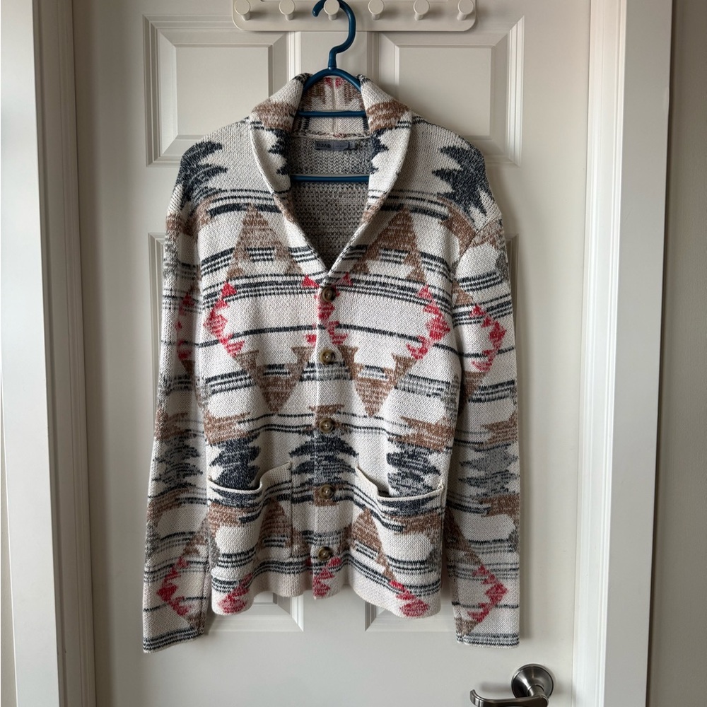 Simons Multicolor Patterned Jacket